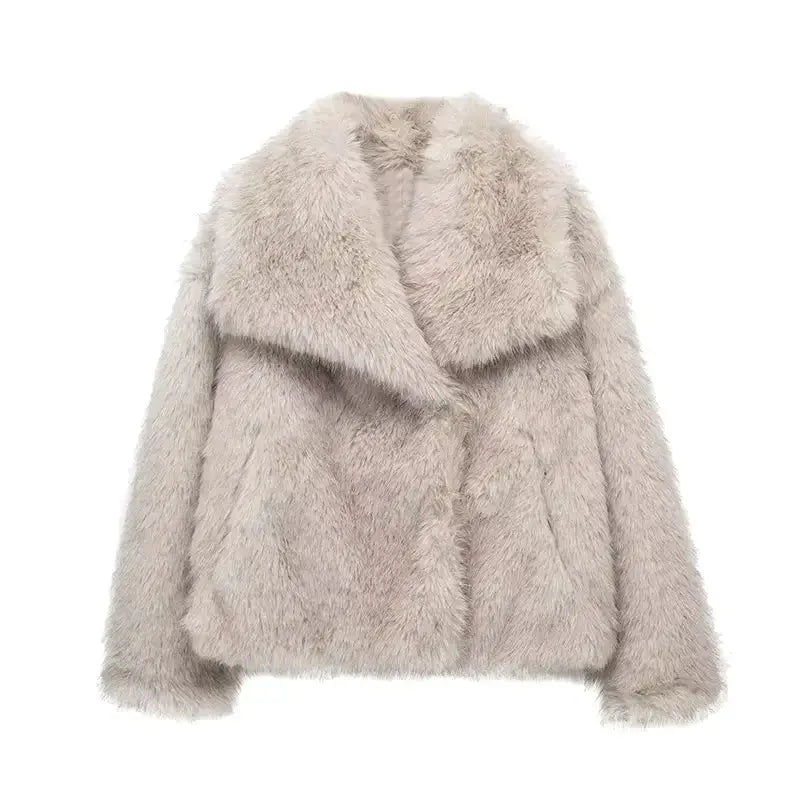 Faux Fur Jacket | Luxurious & Warm | Statement Outerwear