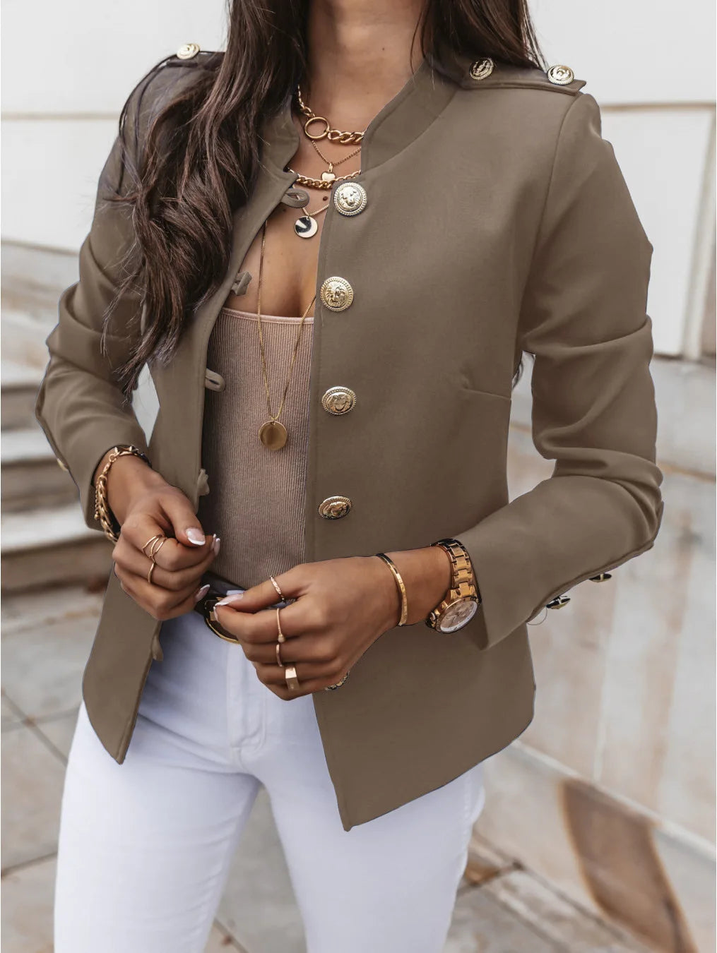 Military Blazer | Elegant & Structured | Timeless Statement