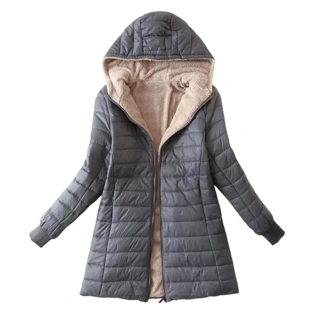 Fleece-Lined Puffer Jacket | Hooded | Warm & Lightweight