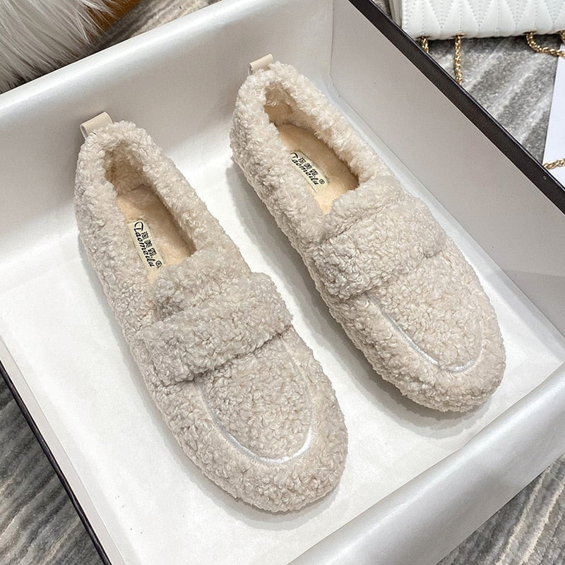 Faux Fur Loafers | Cozy | Warm and Stylish