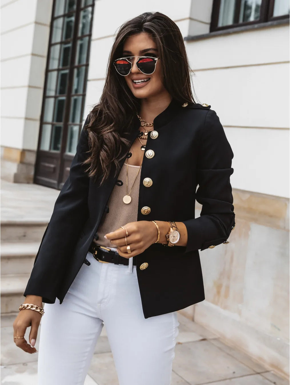 Military Blazer | Elegant & Structured | Timeless Statement