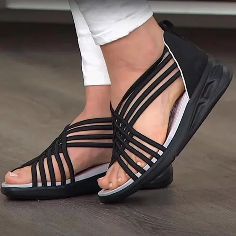 Sporty Strappy Sandals | Lightweight & Comfortable | Open-Toe Design