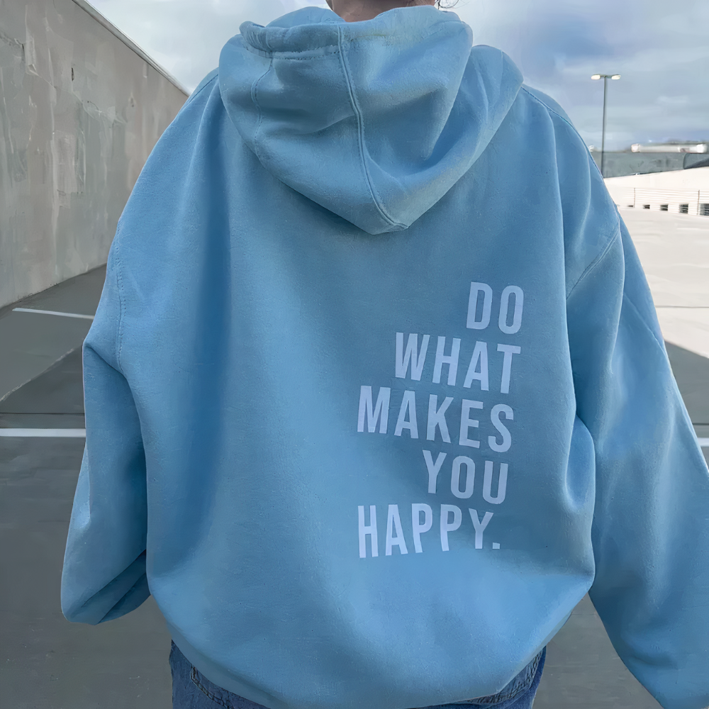 Motivational Hoodie | Cozy & Relaxed | Inspirational Print