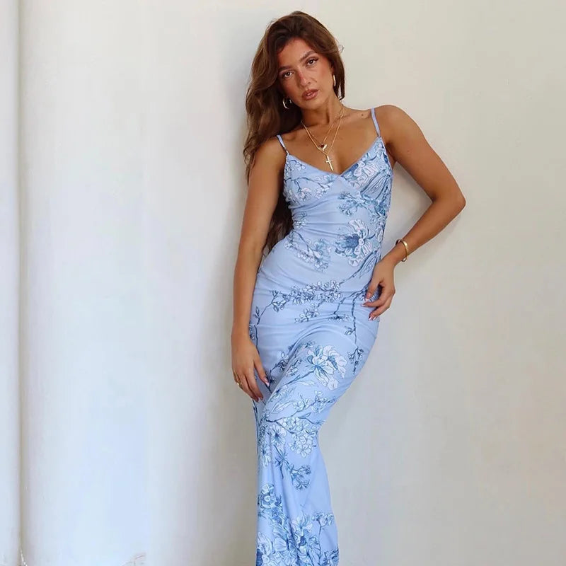 Fiona - Floral Maxi Dress