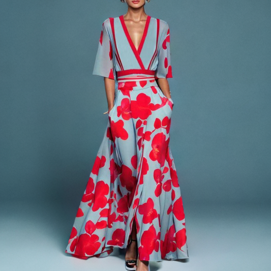 Floral Maxi Dress | Elegant | Flowing & Statement-Making