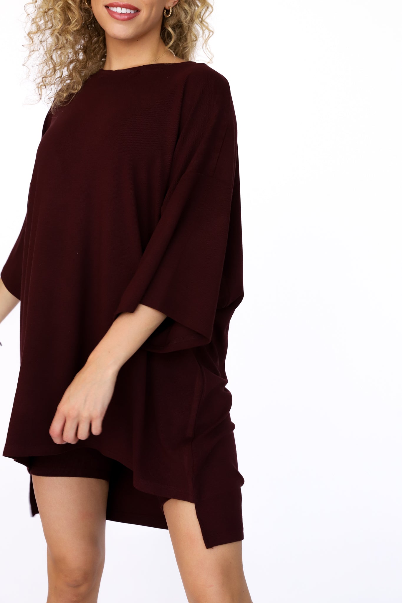 Oversized T-Shirt Dress | Relaxed Fit | Casual & Comfy