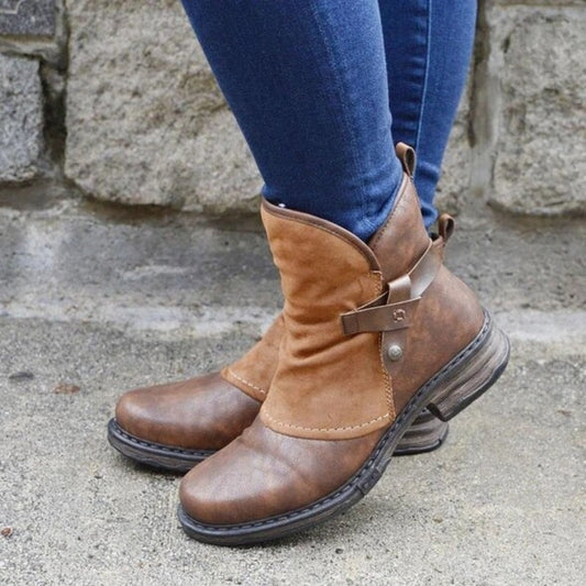 Vintage Leather Ankle Boots | Rustic & Durable | Everyday Comfort