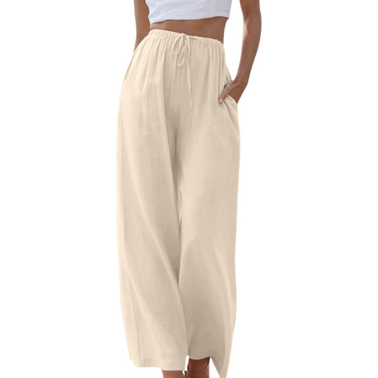 Linen Wide-Leg Pants | Breezy | Lightweight & Effortless