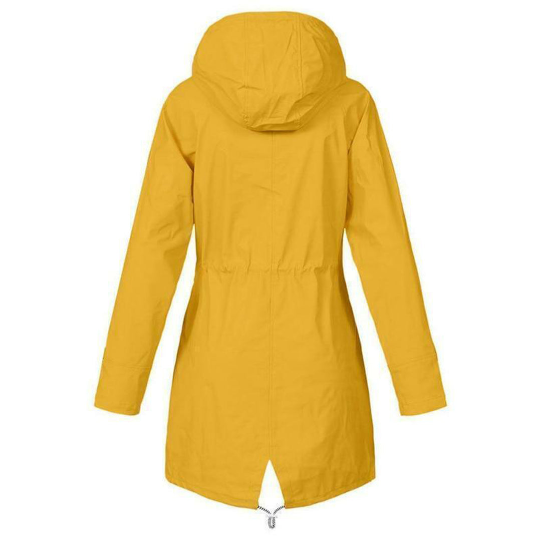 Waterproof Hooded Raincoat | Lightweight & Breathable | Stylish Outdoor Jacket