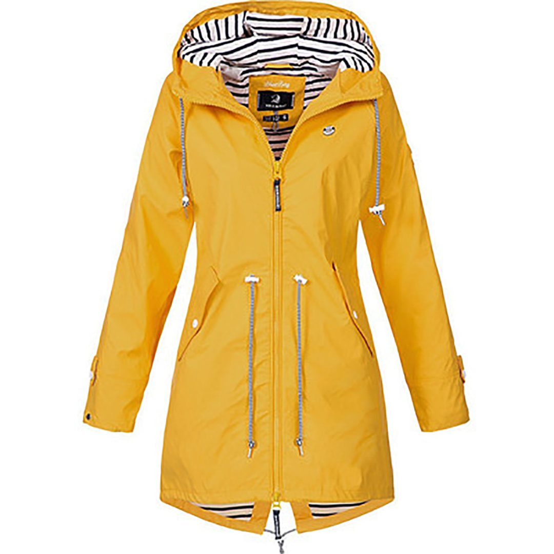 Waterproof Hooded Raincoat | Lightweight & Breathable | Stylish Outdoor Jacket