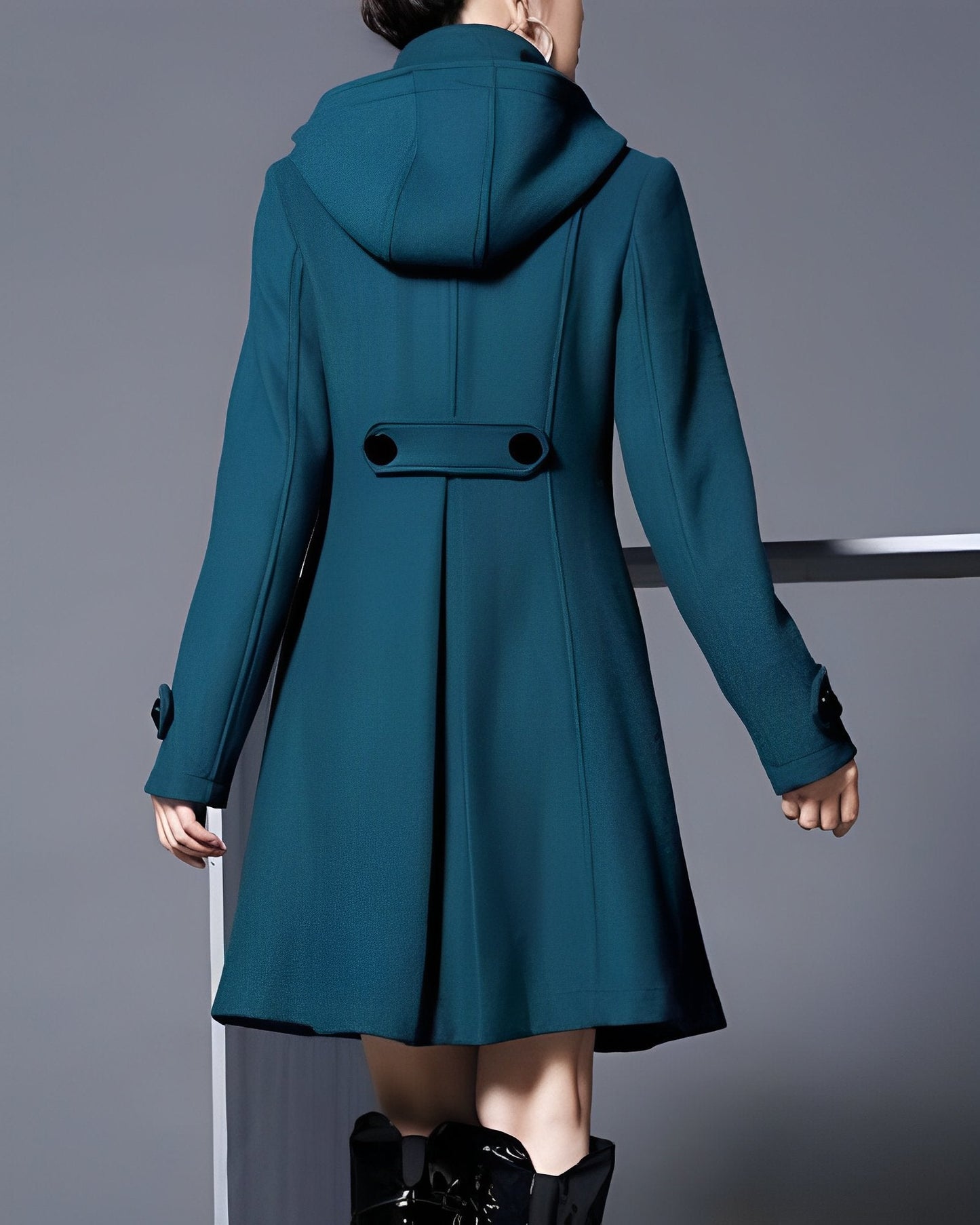 A-Line Wool-Blend Coat | Elegant & Warm | Timeless Chic