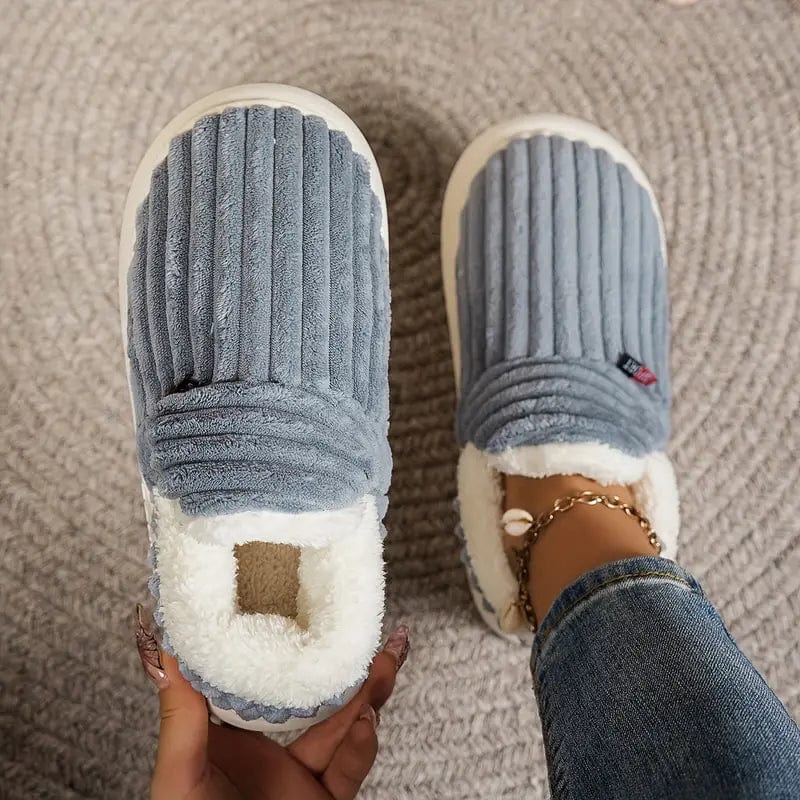 Fleece-Lined Cozy Slippers | Winter | Warm and Comfortable