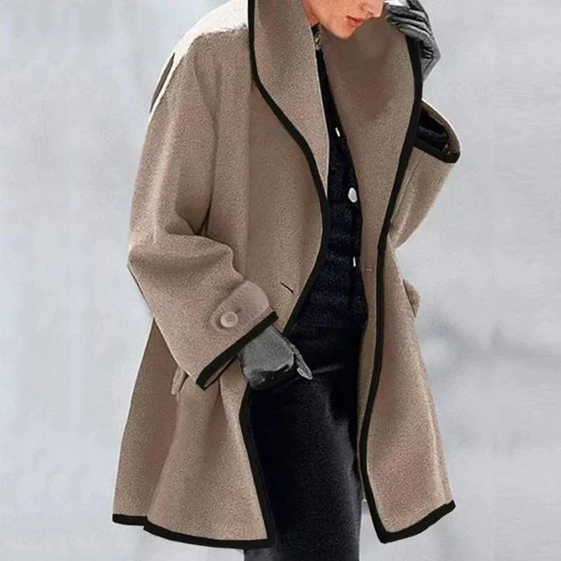 Oversized Wool Blend Coat | Winter Wear | Elegant and Cozy