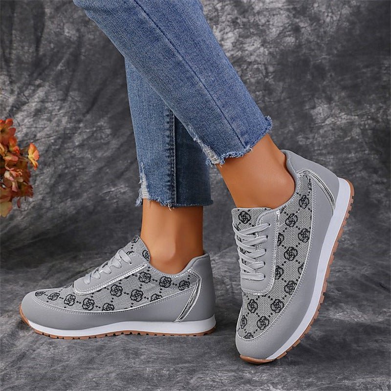 Casual Printed Sneakers | Lightweight | Stylish Comfort