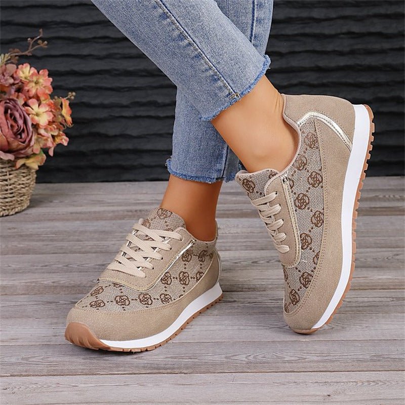 Casual Printed Sneakers | Lightweight | Stylish Comfort