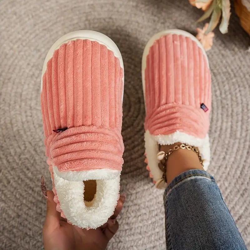 Fleece-Lined Cozy Slippers | Winter | Warm and Comfortable