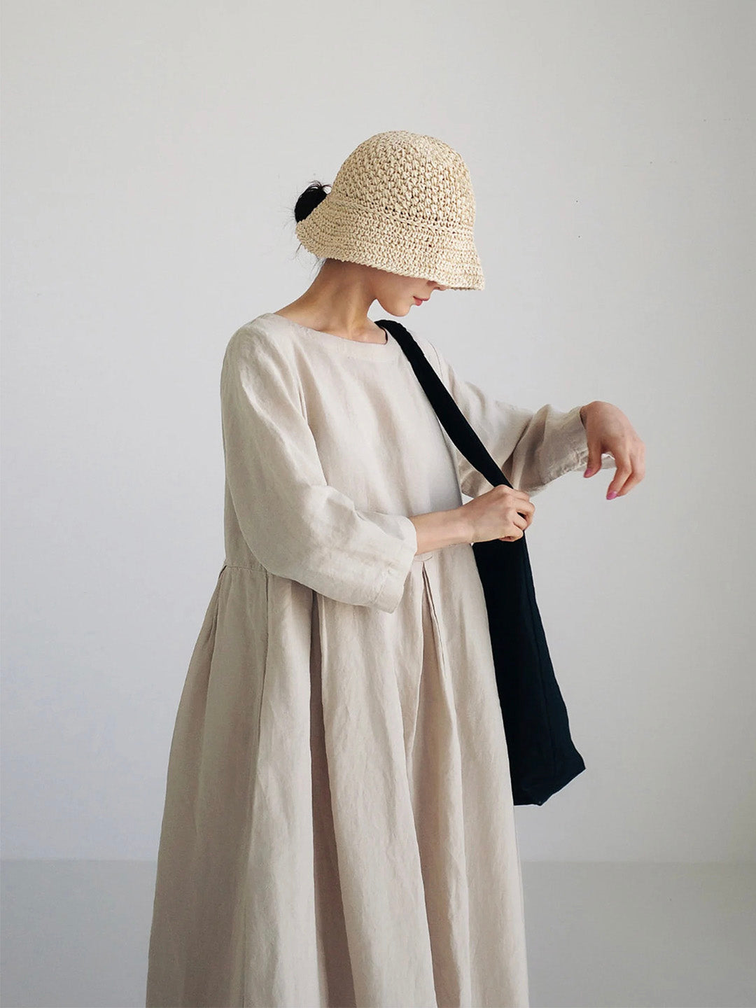 Linen Maxi Dress | Minimalist | Lightweight & Breathable