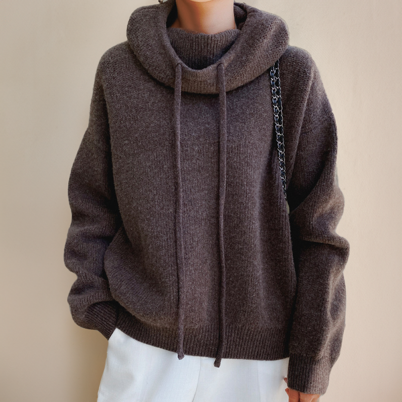 Oversized Knit Turtleneck Sweater | Cozy & Chic | Perfect for Layering