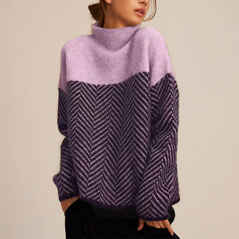 Turtleneck Sweater | Wool-Blend | Cozy & Chic