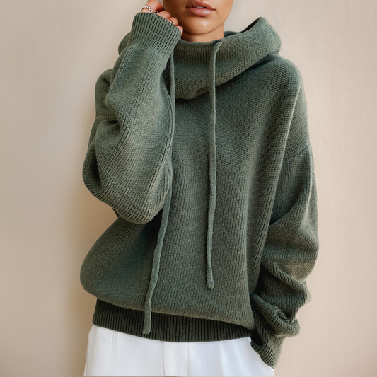 Oversized Turtleneck Sweater | Cozy | Warm & Effortless