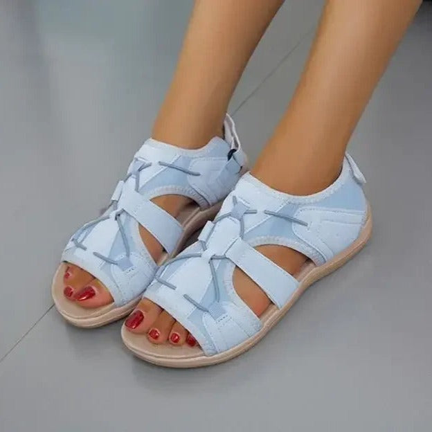 Sporty Open-Toe Sandals | Lightweight & Comfortable | Adjustable Fit