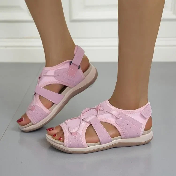 Sporty Open-Toe Sandals | Lightweight & Comfortable | Adjustable Fit