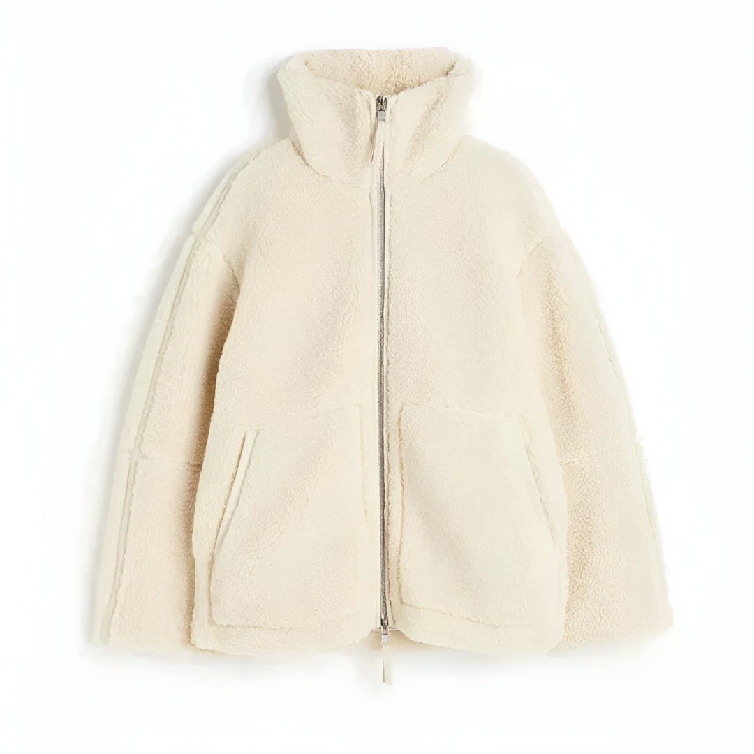 Oversized Sherpa Fleece Jacket | Ultra-Soft & Warm | Cozy Winter Essential