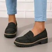 Chunky Platform Loafers | Classic & Trendy | Comfortable Slip-On