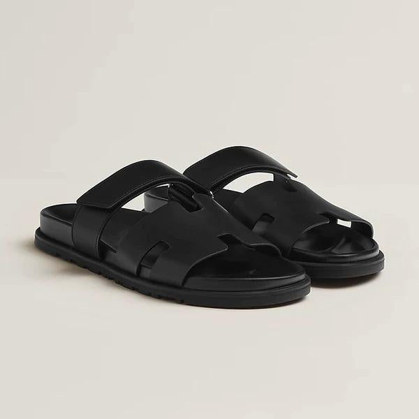 Leather Slide Sandals | Casual | Sleek and Comfortable