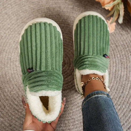 Fleece-Lined Cozy Slippers | Winter | Warm and Comfortable