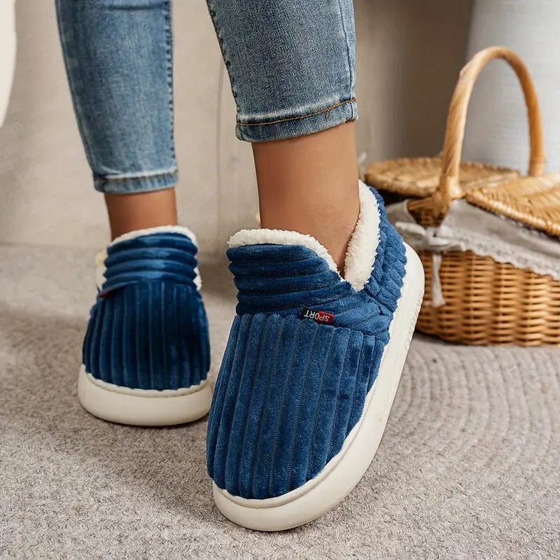 Fleece-Lined Cozy Slippers | Winter | Warm and Comfortable