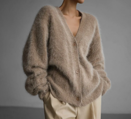 Alpaca Wool Cardigan | Cozy | Luxuriously Soft