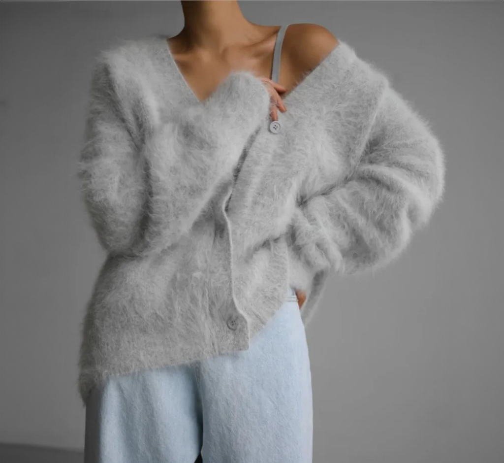 Alpaca Wool Cardigan | Cozy | Luxuriously Soft