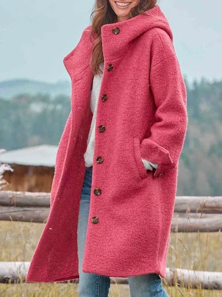 Oversized Wool Blend Coat | Winter Wear | Warm and Stylish