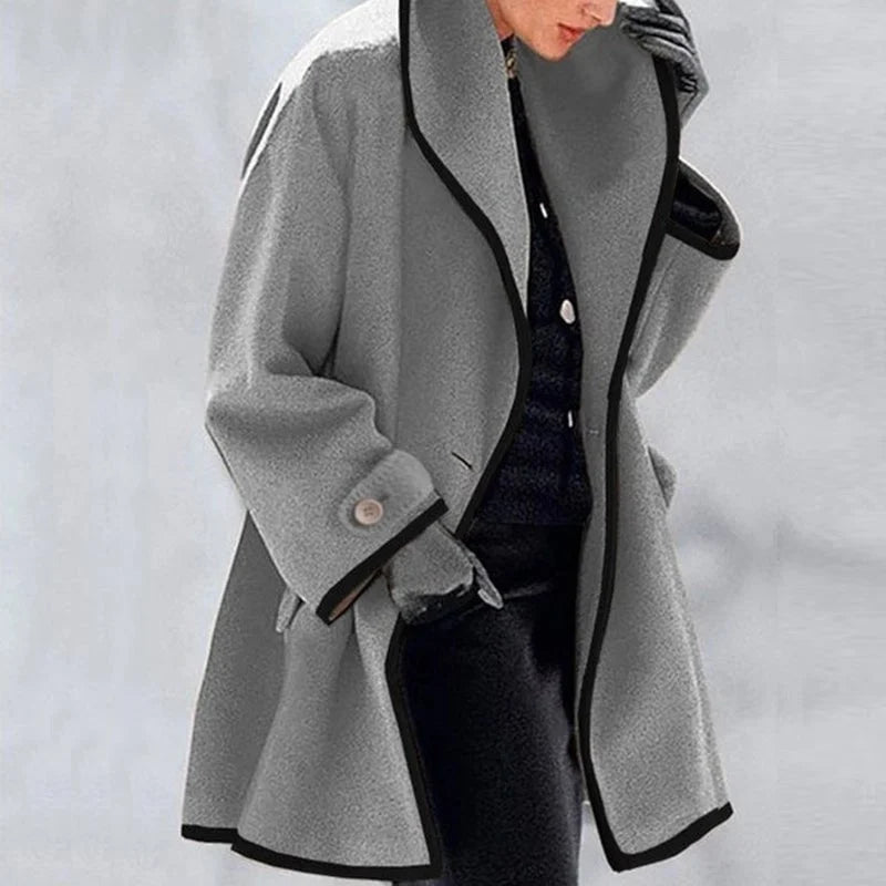 Oversized Wool Blend Coat | Winter Wear | Elegant and Cozy