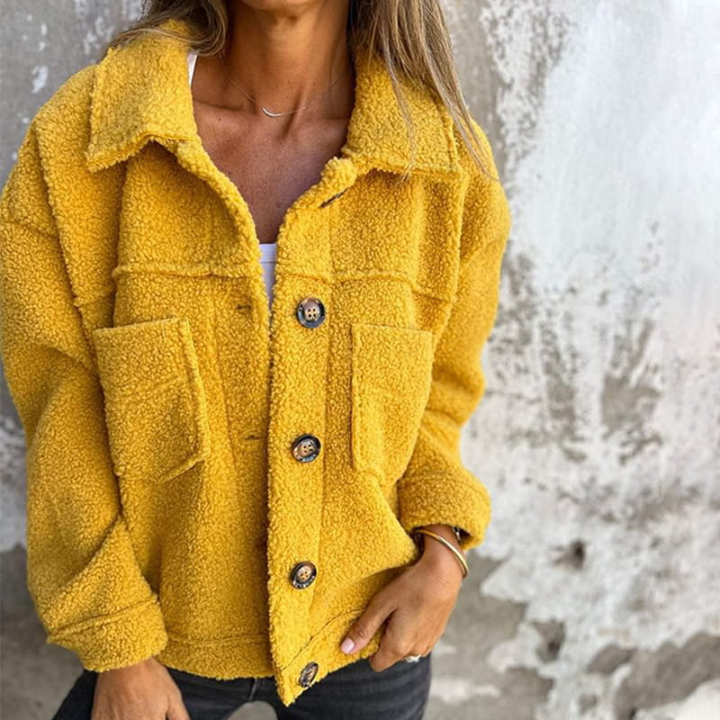 Sherpa Button-Up Jacket | Cozy & Stylish | Fall Essential