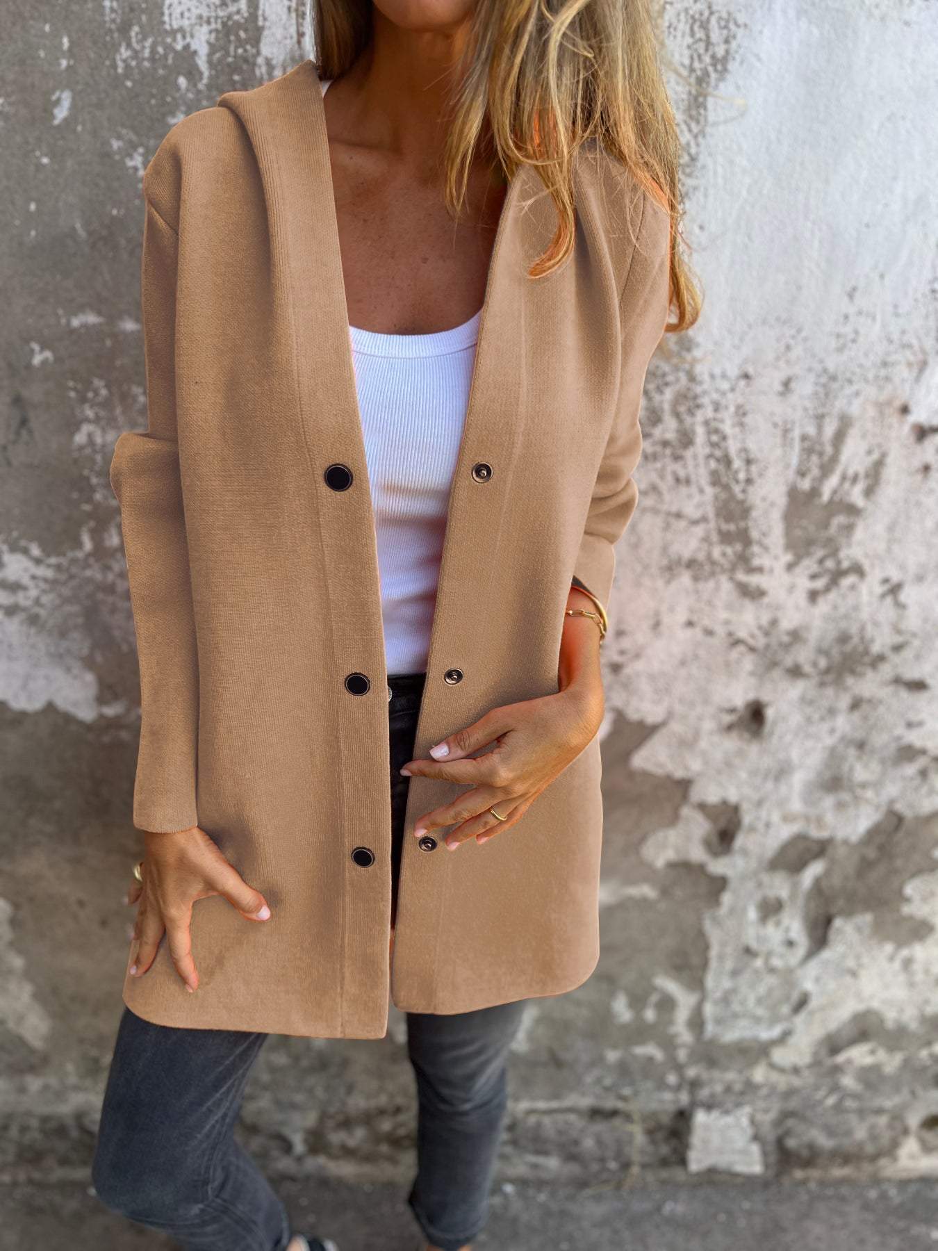 Women's Lightweight Coat | Open-Front | Casual & Chic