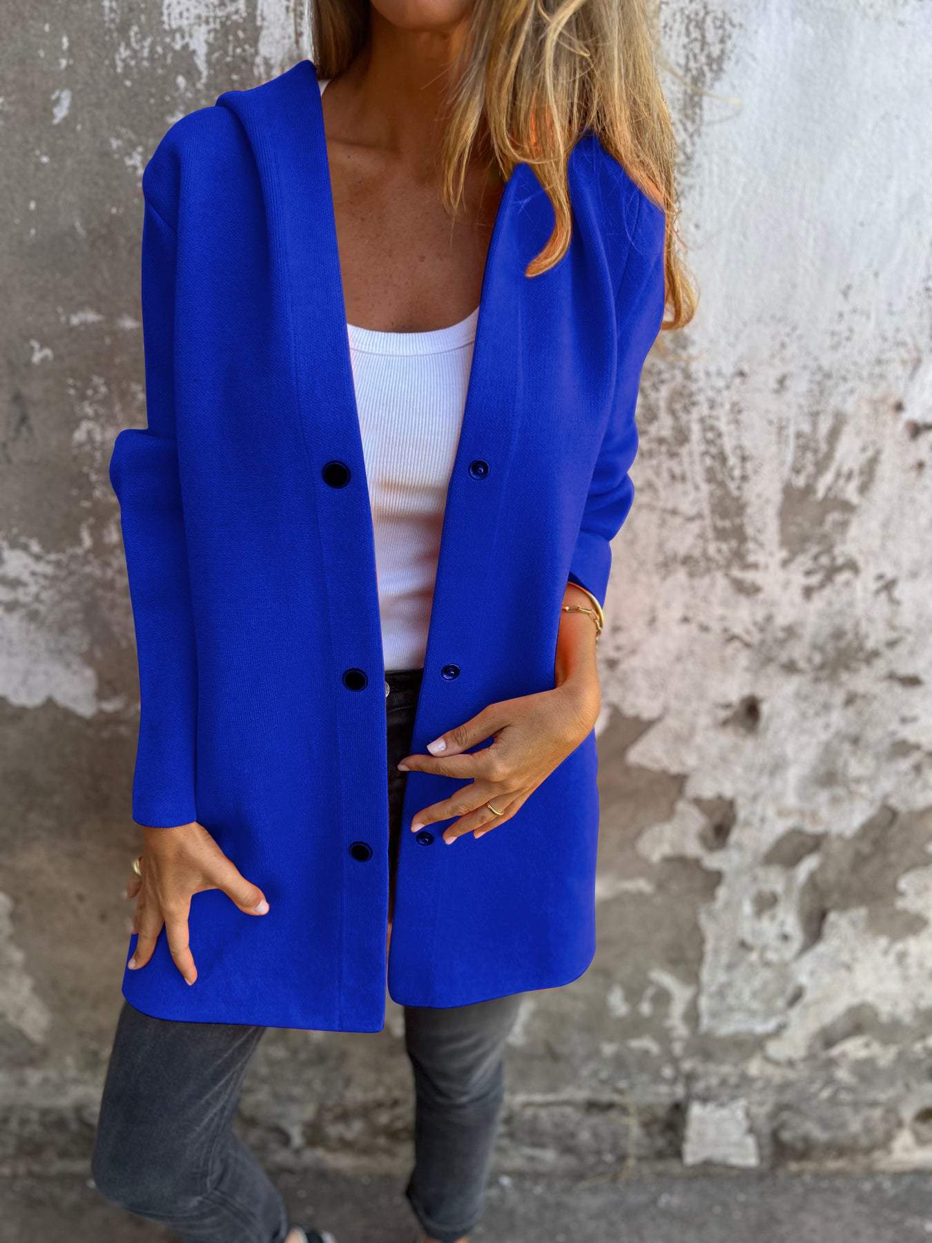 Women's Lightweight Coat | Open-Front | Casual & Chic