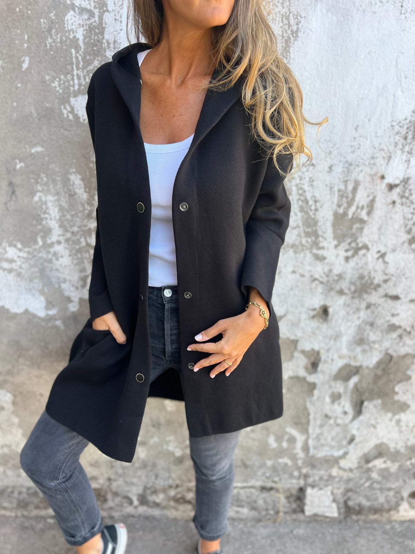 Women's Lightweight Coat | Open-Front | Casual & Chic