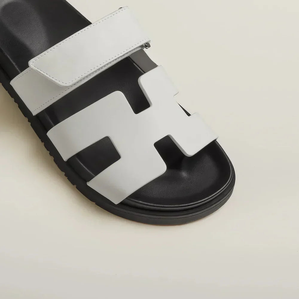 Leather Slide Sandals | Casual | Sleek and Comfortable