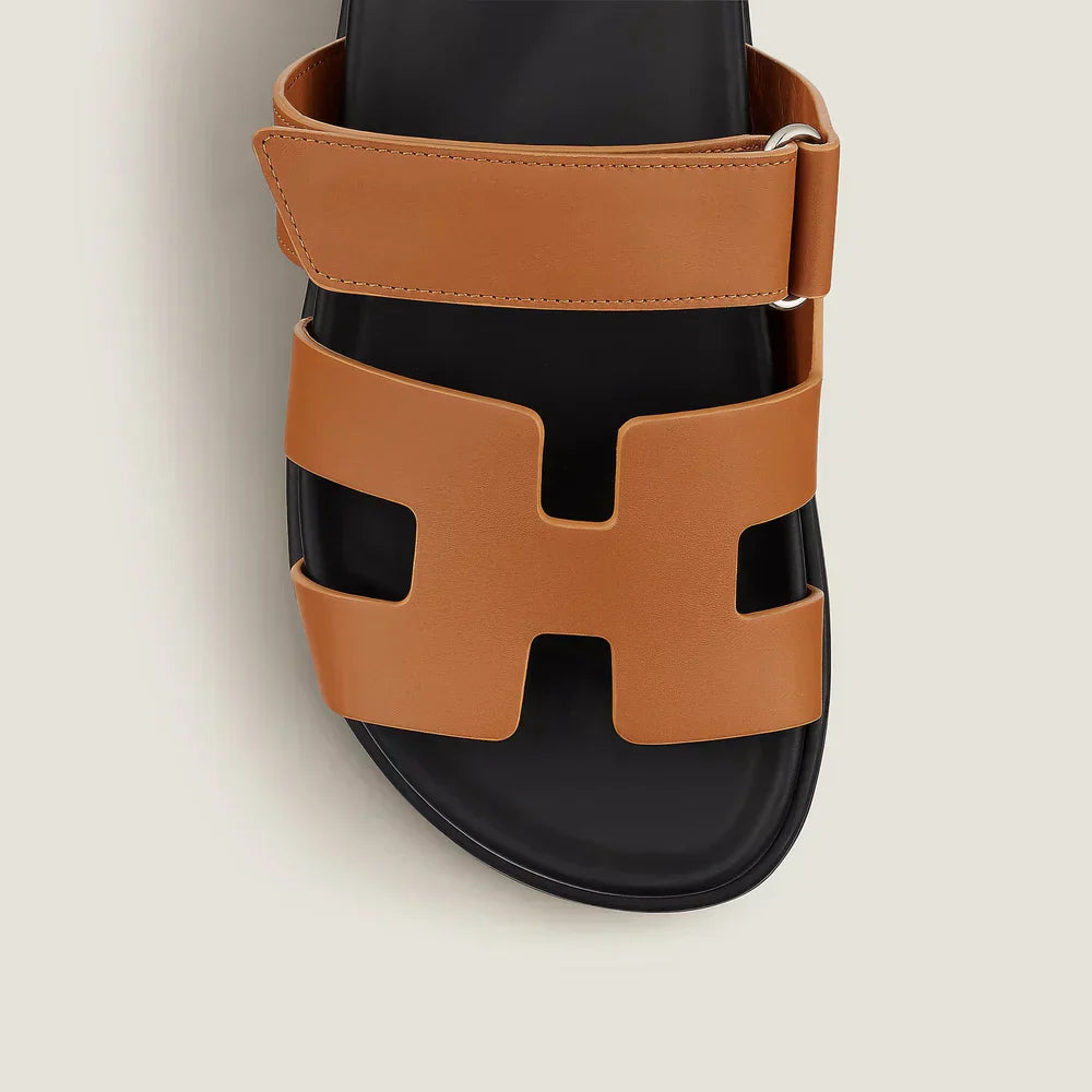 Leather Slide Sandals | Casual | Sleek and Comfortable