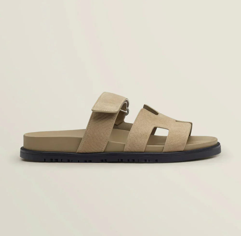 Leather Slide Sandals | Casual | Sleek and Comfortable