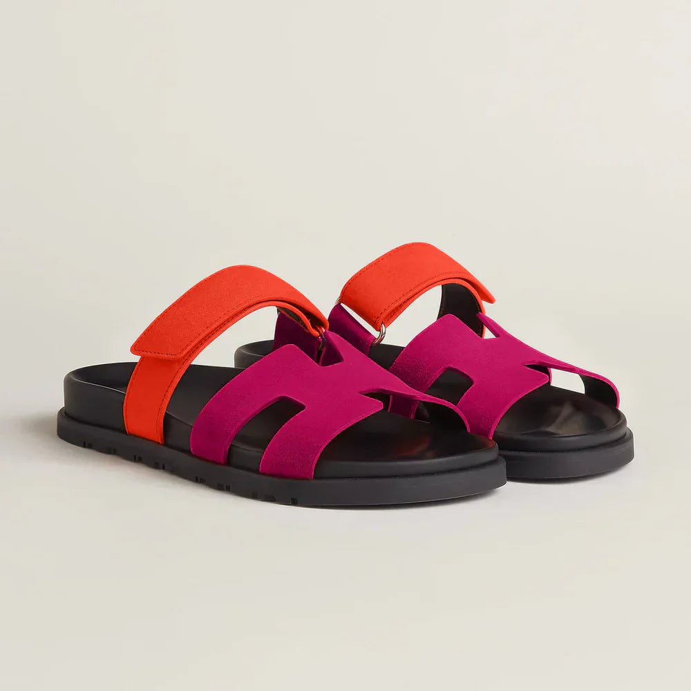 Leather Slide Sandals | Casual | Sleek and Comfortable