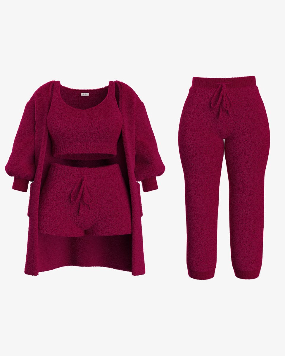 Cozy Lounge Set | Plush Knit | Soft & Stylish