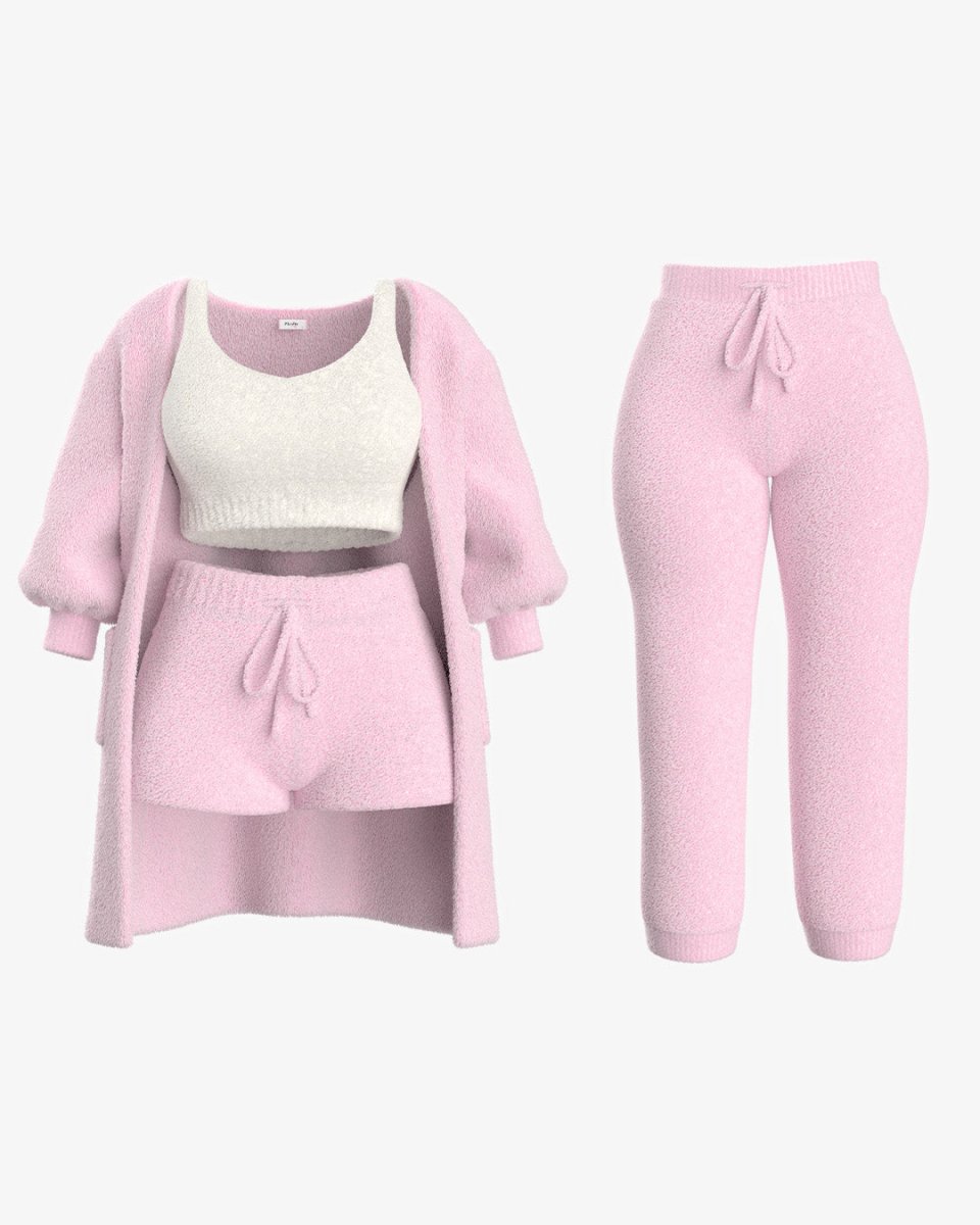 Cozy Lounge Set | Plush Knit | Soft & Stylish