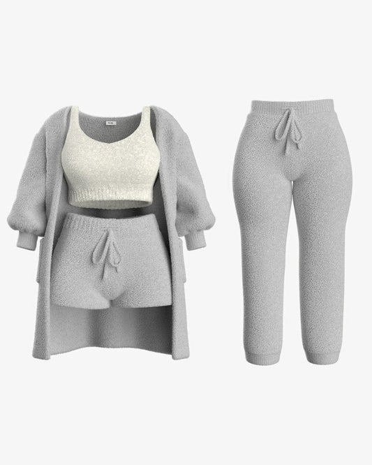 Cozy Lounge Set | Plush Knit | Soft & Stylish