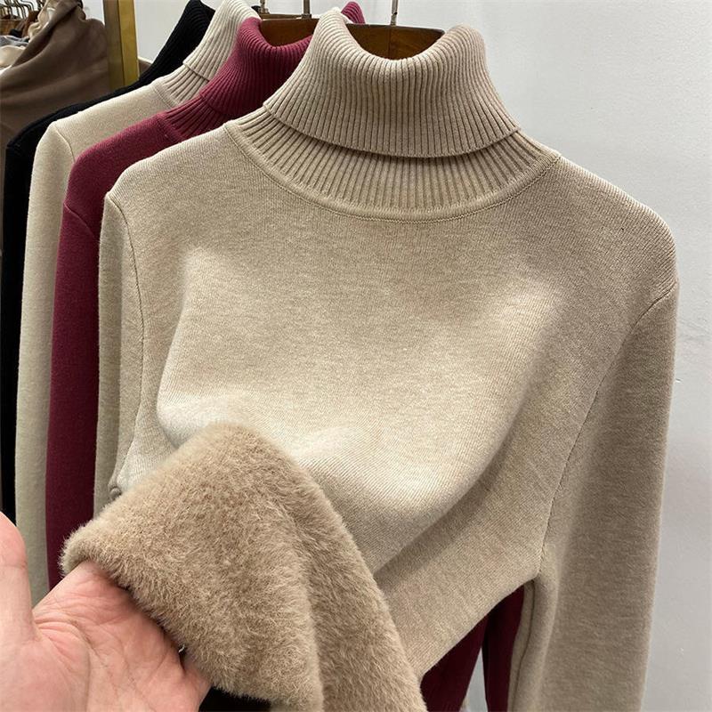 Fleece-Lined Turtleneck Sweater | Warm & Stylish | Winter Essential