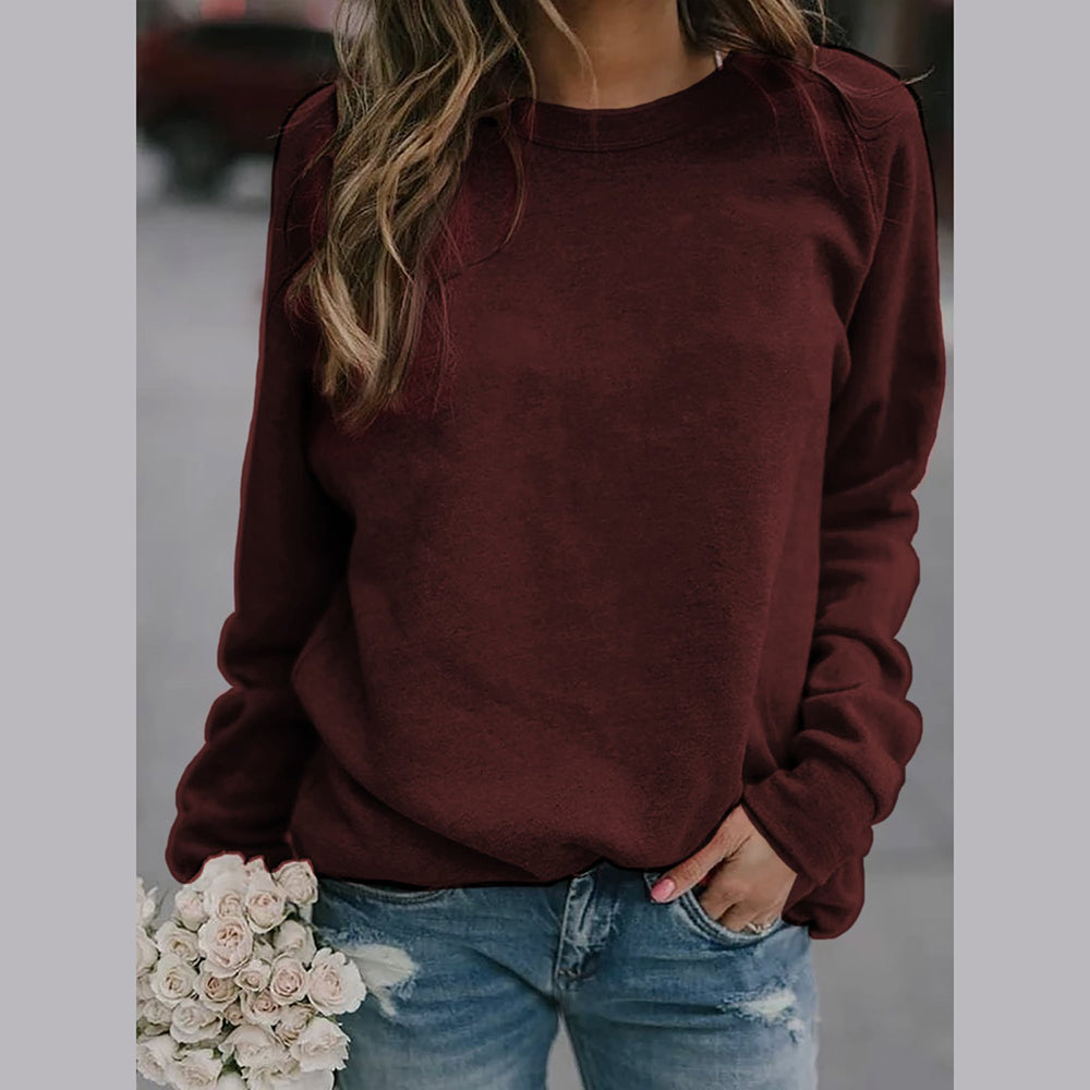 Casual Crewneck Sweatshirt | Cozy | Simple & Stylish