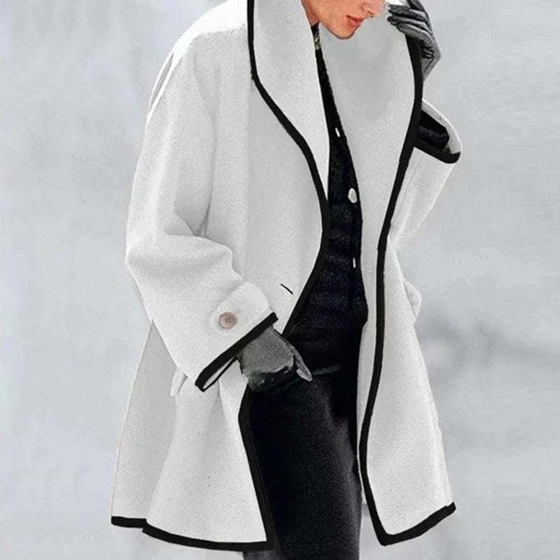 Oversized Wool Blend Coat | Winter Wear | Elegant and Cozy