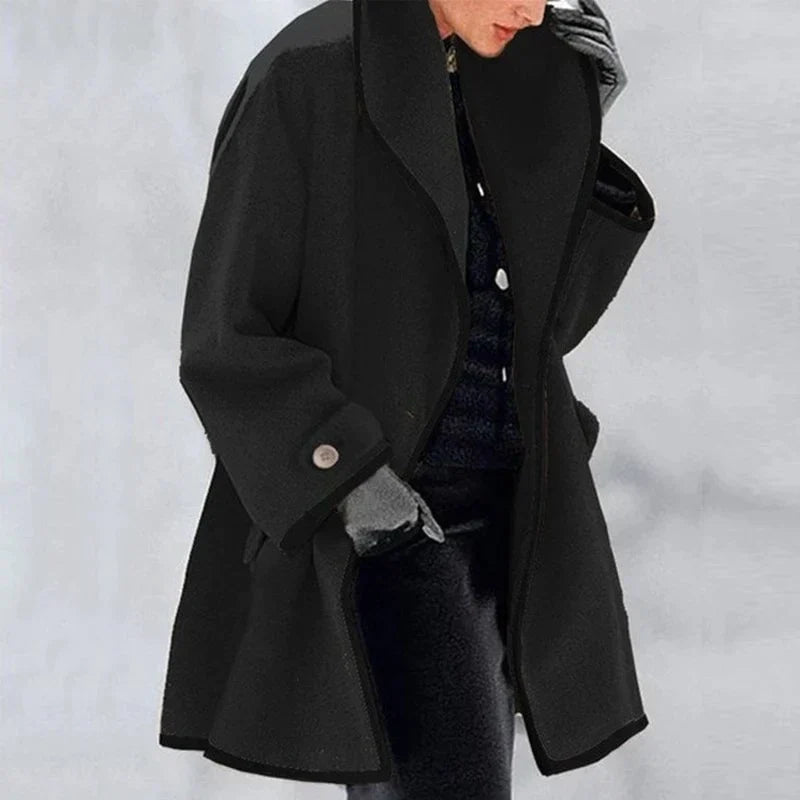 Oversized Wool Blend Coat | Winter Wear | Elegant and Cozy